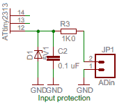 AD input protection