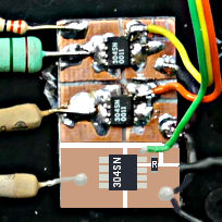 MOSFET op printje