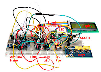 Prototype luchtmeter